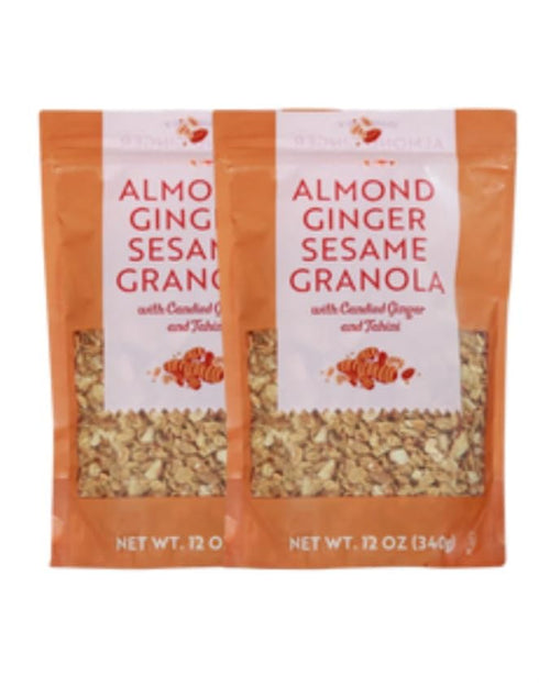 Generic Homestyle Cherry Pistachio Pecan Granola 12 oz each (2 Pack, Almonds Sesame