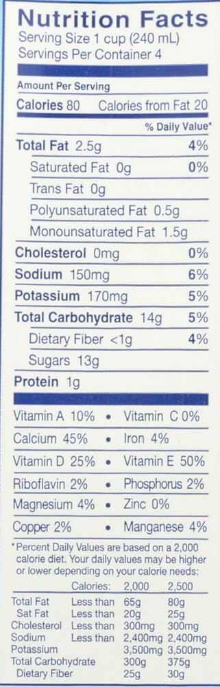 32 oz Blue Diamond Natural Almond Breeze Non-Dairy Beverage Vanilla - fl