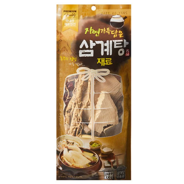 AnnGukBong Korean Samgyetang Herb Kit Chicken Stew Soup Ingredients 3.52oz / 100g (Whole
