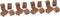 4pcs Red Wine Brewing Chips for Enhanced Flavor and Random Shape for