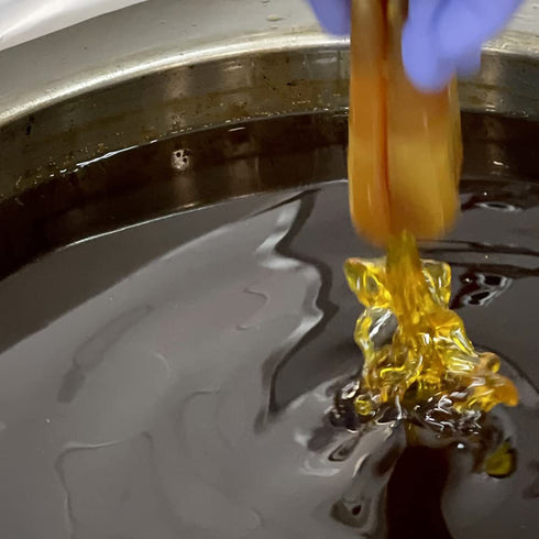6.2oz Greek Avgotaharo - Premium Greek Grey Mullet Bottarga Covered in Beeswax - Approx.