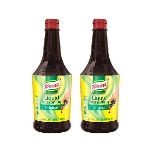 Knorr Liquid Seasoning Original, 16.9 FL OZ (500 ml) - Pack of 2