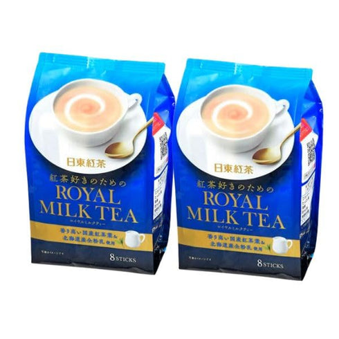 Royal milk tea 8 (2 Pack) Nittoh Tea sticks