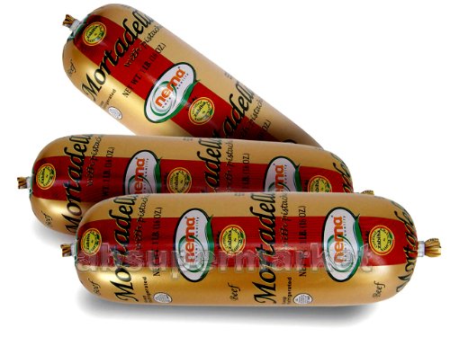 Nema Halal Beef Mortadella with Pistachios 1lb