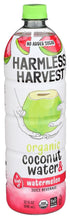 Harmless 32 oz Harvest Organic Coconut Water With Watermelon