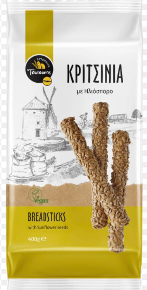 Tsatsakis Breadsticks with Graviera Cheese, 180g