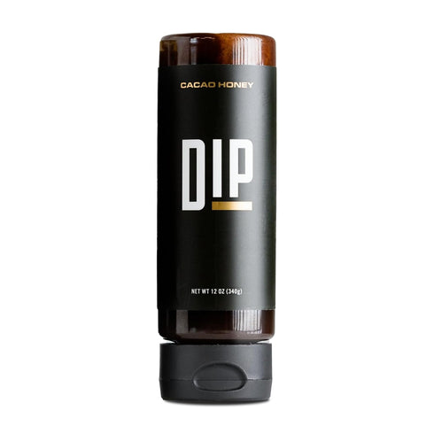 Dip Cacao Honey 12 oz, Premium Condiment with Honey, Cacao, & Grade