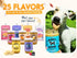 9 Pack 4oz BUDDY BUDDER Dog Peanut Butter, Mixed Flavors, Pouches Dog Peanut Butter, Made in USA