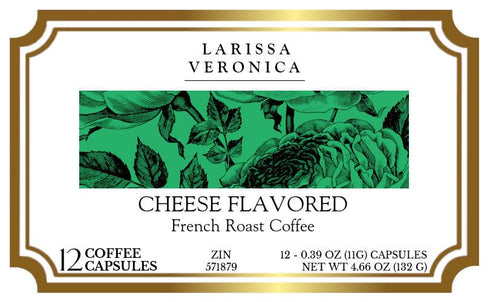 Larissa Veronica (12 571879) 3 Pack Cheese Flavored French Roast Coffee (Single Serve K-Cup Pods) (Gourmet, Naturally