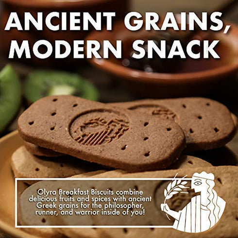 Olyra Biscuit Breakfast Olympic Rynner Cinnamon Tahini Organic, 5.3 Ounce