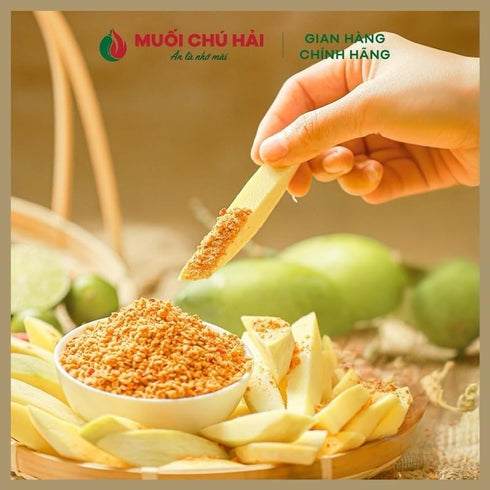 Generic 500gram Muoi Toi Ot Sieu Cay Chu Hai Vietnamese Spicy Garlic Salt Seasoning Mix, Tay Ninh Specialty
