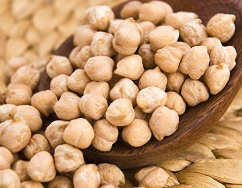 4 Laxmi Kabuli Chana White Chickpeas - Whole Chana, Pound Bag