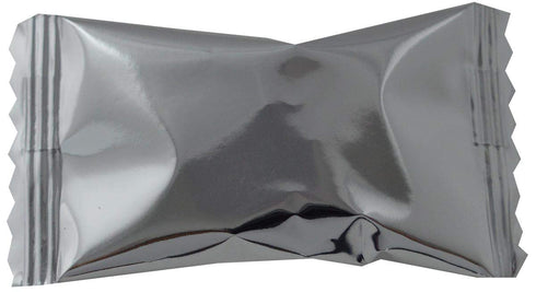 Hospitality Mints Party Sweets By Metallic Silver Buttermints, 7-Ounce Bags (Pack of 6)