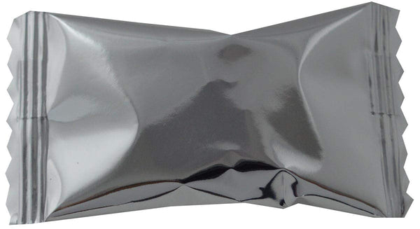Hospitality Mints Party Sweets By Metallic Silver Buttermints, 7-Ounce Bags (Pack of 6)