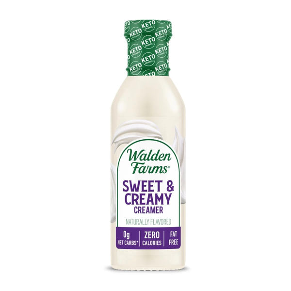 Walden Farms Sugar-Free Sweet Cream Coffee Creamer, 12 Ounce (Pack of 6)
