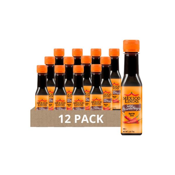 Mexico Lindo Picante Negra Hot Sauce | Light & Spicy | 8,400
