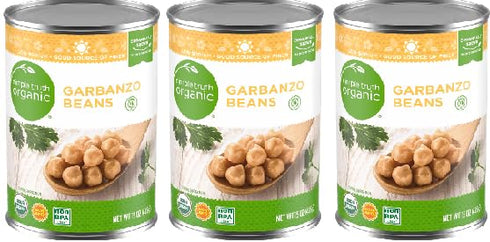 Generic Organic Garbanzo Beans (3 Cans, 15 oz. each)