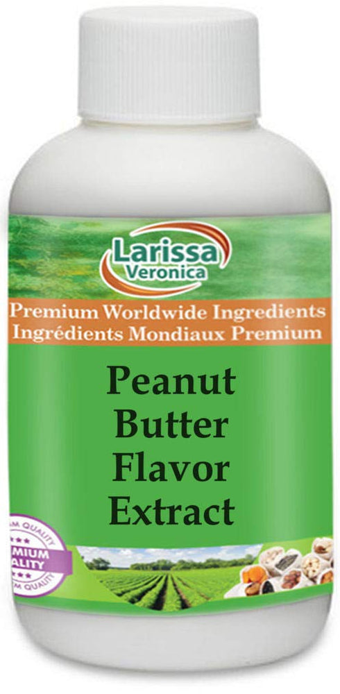 Larissa Veronica Peanut Butter Flavor Extract (8 oz, ZIN: 529447)