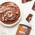100% (8 oz). powbab Hazelnut Paste - USA Grown Hazelnuts Premium Dark Roast Nutty Flavor. Sugar Free Hazelnut Spread