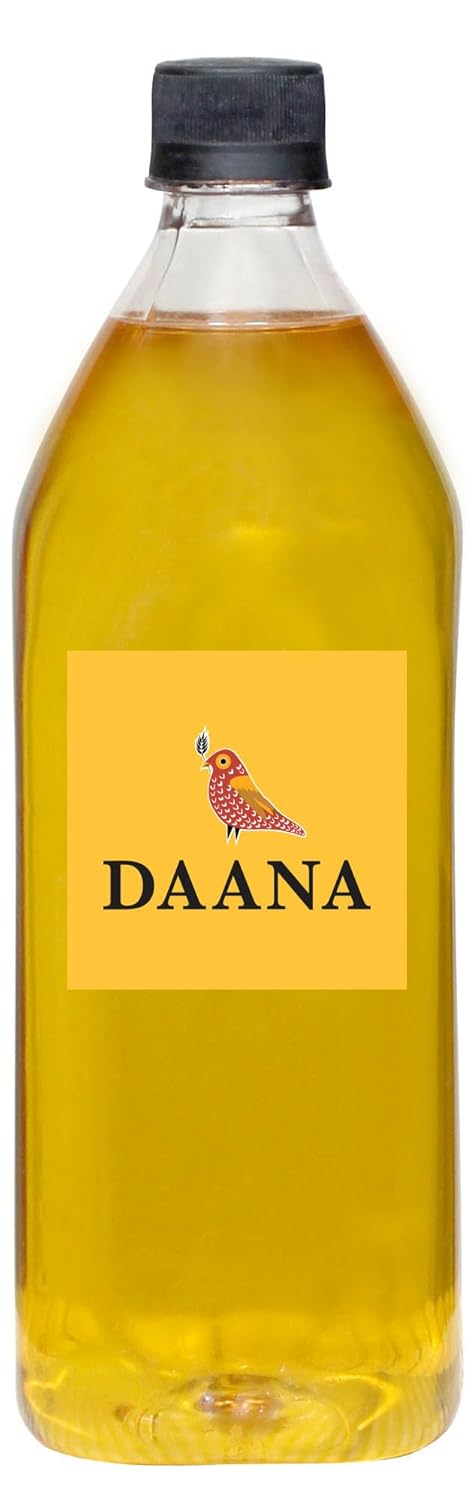 (34 oz) (Pack 1) Daana Sunflower Oil: Certified USDA Organic, Extra Virgin, Cold Pressed, High Oleic, Non-GMO. Healthy