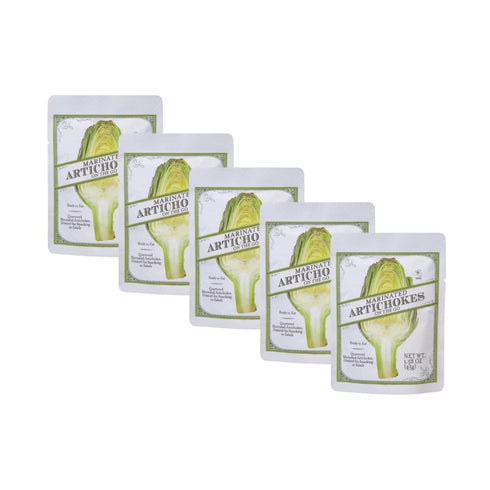 Generic 1.58 oz, Pack 5 Marinated Artichokes, Ready to Eat