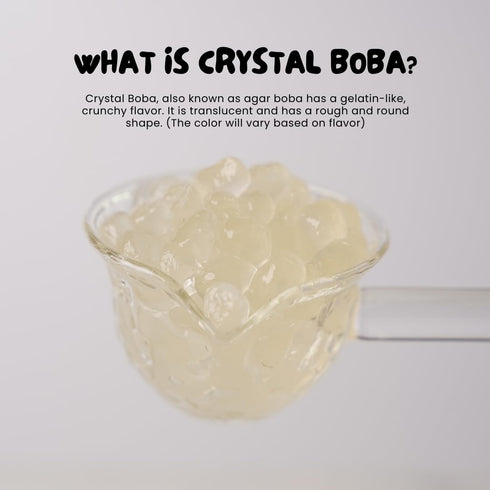 Rainbow Crystal Boba by Bossen - Perfect for Beverages