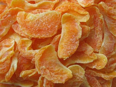 Dried Mandarin Orange Slices, OliveNation Dried Tangerine Wedges, Healthy Gourmet Fruit Snack