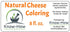 Eugurt (8 oz.) Natural Coloring for Cheese (Annatto; double strength) from Know-How Foods fl.