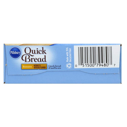 14-Ounce (Pack 12) Pillsbury Quick Bread and Muffin Baking Mix, Banana, Boxes