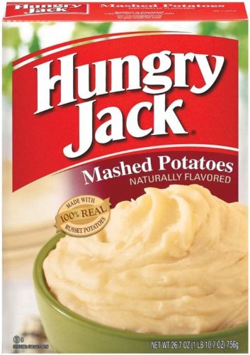 Hungry Jack Potato Hungry Jack Mashed Potatoes, 26.7-Ounce (Pack of 4)