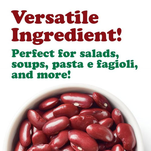 14 oz (Pack 4) Food to Live Organic Italian Red Kidney Beans, of Unsalted, Non-GMO, Vegan. Ready to Eat. Perfect