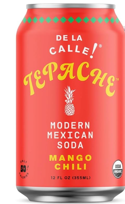 6 Pack 3 Modern Mexican Soda | | Flavor | Organic | Non-Alcoholic | Non-GMO | Pineapple Spice | Mango Chili | Mandarin