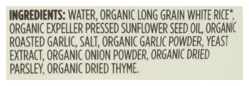 90 8 OZ WHOLE FOODS MARKET Organic Second Garlic Rice