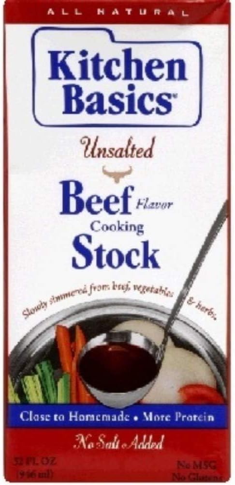 Kitchen Basics Unsalted Beef Cooking Stock