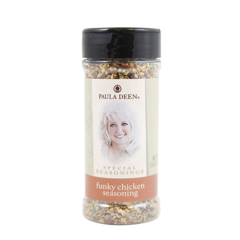Paula Deen Special Seasoning Blend 4.6 Oz! Mixture Of Salt, Black Pepper, And Other Spices! Blended Ingredients Add Flavor To Your Chicken! Choose Your Flavor! (Funky Chicken Seasoning)
