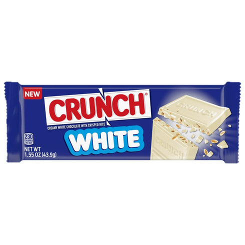 Crunch White Chocolate Bar With Crisped Rice, 4 Piece Share Pack, 2.7 oz,