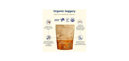 Generic 500g SH Organic Jaggery, (Powdered Form)