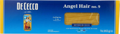 De Cecco Pasta, Angel Hair, 16 Ounce (Pack of 5) by De