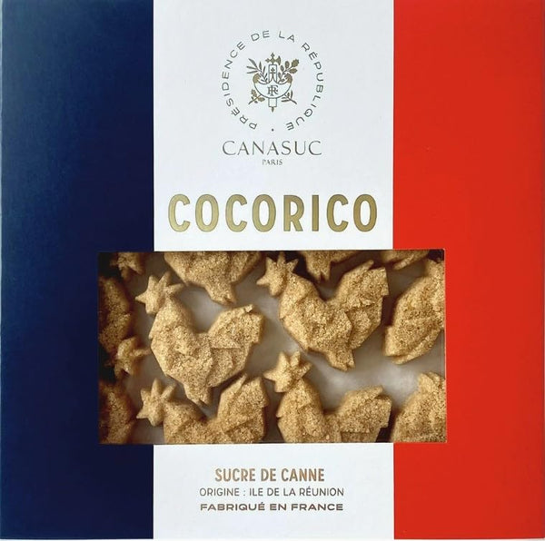 Metr Canasuc Cocorico (French Roosters) Pur Sucre de Canne, Assorted 3D Molded Brown