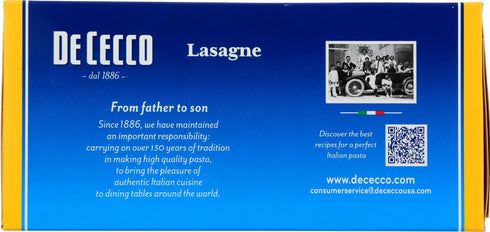 16 Oz De Cecco Pasta Lasagne