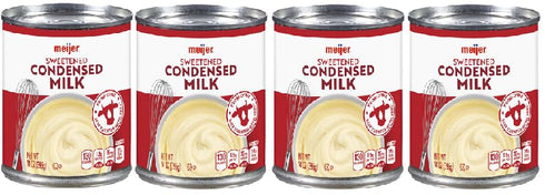 Generic Sweetened Condensed Milk (4 Cans, 14 oz. Each)