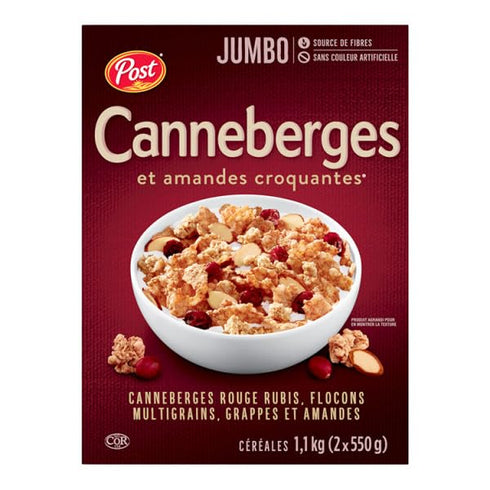 Post 1.1kg/2.2 lbs. Cranberry Almond Crunch Cereal {Imported from Canada}