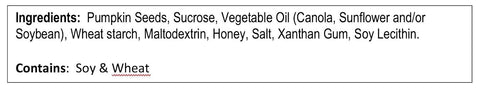 Good Sense Shelled Pumpkin Seeds (Pepitas), Honey Roasted, 6 Ounce