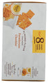 Pack 8ct, 0.8 OZ SIMPLE MILLS Farmhouse Cheddar Crackers Snack