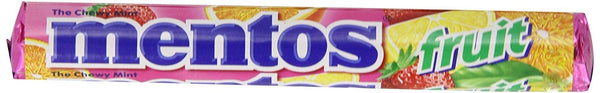 Perfetti Mentos Chewy Candy, Mixed Fruit Flavor, 1.32 Oz Rolls-(Pack Of 30) By