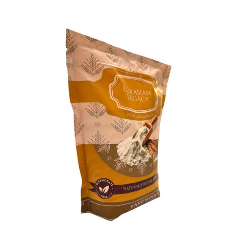 3 lb Eurasian Legacy Non-GMO, Unbleached, Glyphosate-Free, High-Protein Wheat Flour, Perfect for Bread & Baking