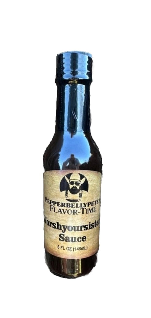 Pepper Belly Pete's Worshyoursister Sauce, 5 oz