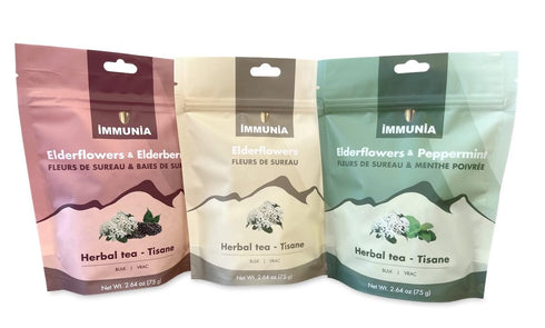 Elderflower Bulk - Make Healthy Herbal Tea (75 cups) or Delicious Bread, Jelly, Cookies, 75 grams