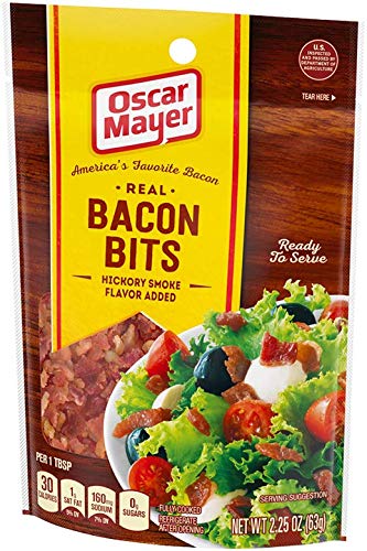 Oscar Mayer (2.25oz Packages, Pack 6) Hickory Smoke Bacon Bits