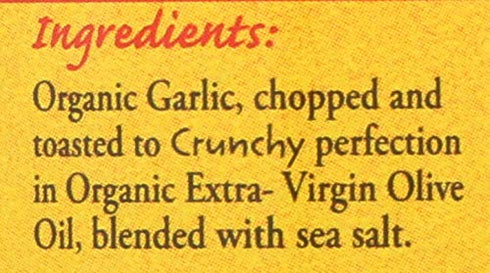 (2.3 Pack 3) Garlic Gold Toasted Nuggets Organic Garlic Minced Nuggets with Sea Salt, Paleo, Vegan, Keto, Gluten-Free